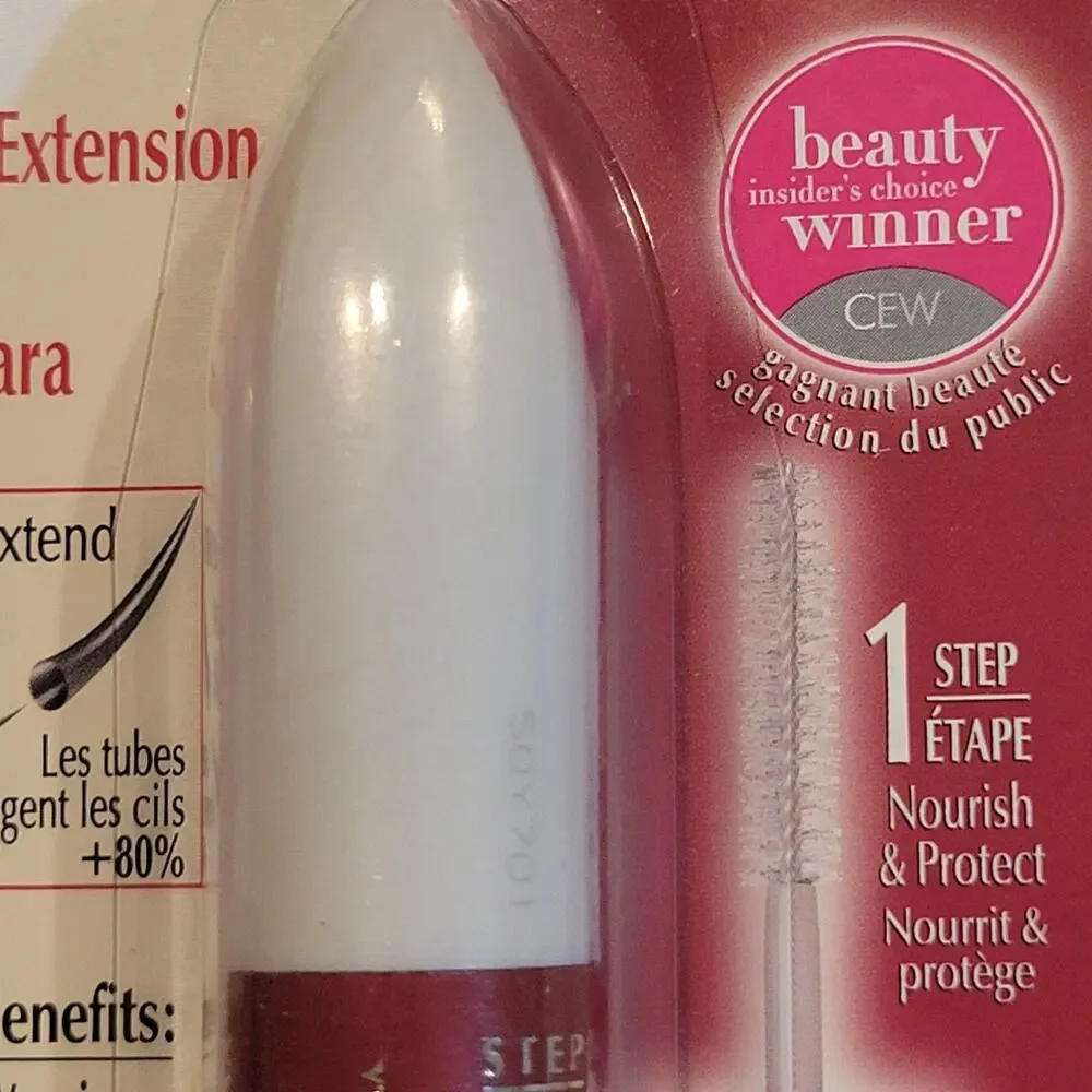 3x L'Oréal Paris Double Extend Beauty Tubes Lash Extension Washable Mascara NEW